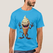 Lebensmittelmonster ICE CREAM CONE T-Shirt (Vorderseite)