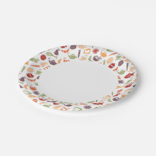 Lebensmittelmuster 2 pappteller