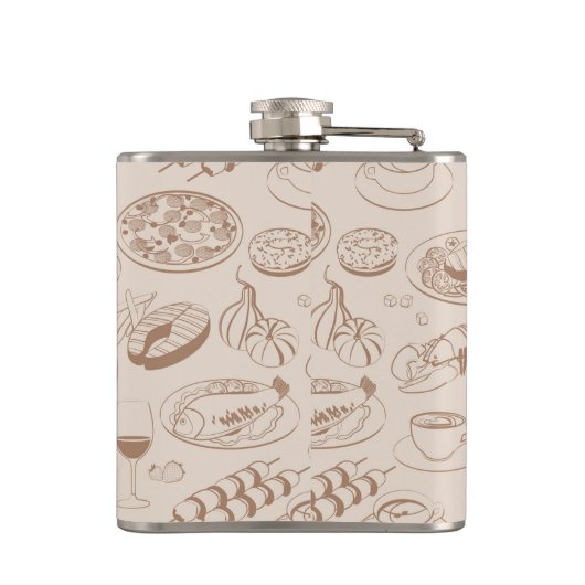 Lebensmittelmuster 3 flachmann (Rückseite)