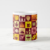 Lebensmittelmuster Jumbo-Tasse (Vorderseite)