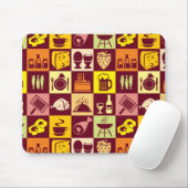 Lebensmittelmuster Mousepad (Mit Mouse)