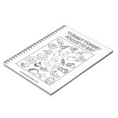 Lebensmittelneutrales Notebook Notizblock (Linke Seite)