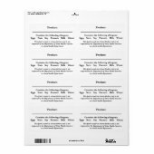 LEBENSMITTELSICHERHEITSKENNZEICHEN Hütte Bauern Ma (Vorne)