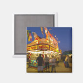 Lebensmittelstand auf der Nordwest-Montana-Messe i Magnet (Vorderseite/Rückseite)