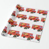 Lebensmitteltransporter Geschenkpapier (Ungerollt)