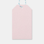 Lebensmittelverpackungen Florals & Blätter Geschen Geschenkanhänger (Rückseite)