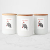 Lebensmittelverpackungsschild (2" x 3") für Adler, Lebensmitteletikett (Flaschen)