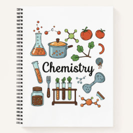 Lebensmittelwissenschaft Kulinarische Chemie Notiz Notizblock
