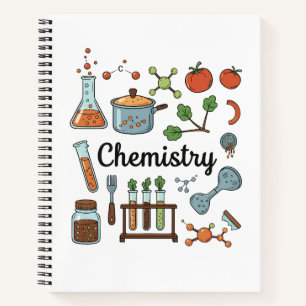 Lebensmittelwissenschaft Kulinarische Chemie Notiz Notizblock