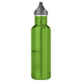 Lebensmotto - wenn traurig, sei Phantastisch Trinkflasche (Rechts)