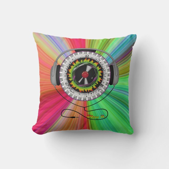 Lebensmusik Kissen (Vorderseite)