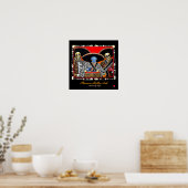 Lebensmusik Poster (Küche)