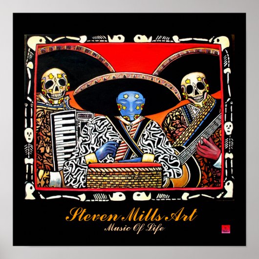 Lebensmusik Poster (Vorne)