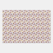 Lebensmuster der Meeresfauna Geschenkpapier Set (Vorderseite)