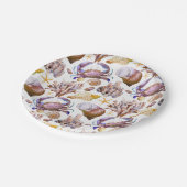 Lebensmuster der Meeresfauna Pappteller (Schrägansicht)