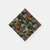 Lebensmuster der Meeresfauna Serviette (Ecke)