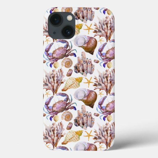 Lebensmuster der Wasserfarben 4 Case-Mate iPhone Hülle (Rückseite)