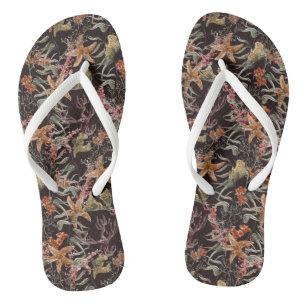 Lebensmuster des Meeres Badesandalen