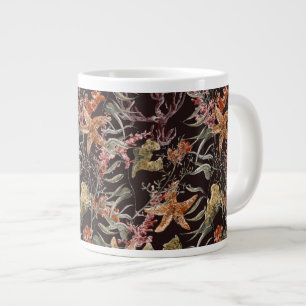 Lebensmuster des Meeres Jumbo-Tasse