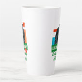 Lebensnachweis der Evolutionsbiologie Funny Chimp Milchtasse (Vorderseite)