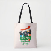 Lebensnachweis der Evolutionsbiologie Funny Chimp Tasche (Vorderseite)