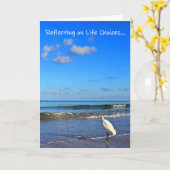 Lebensoptionen Karte (Gelbe Blume)