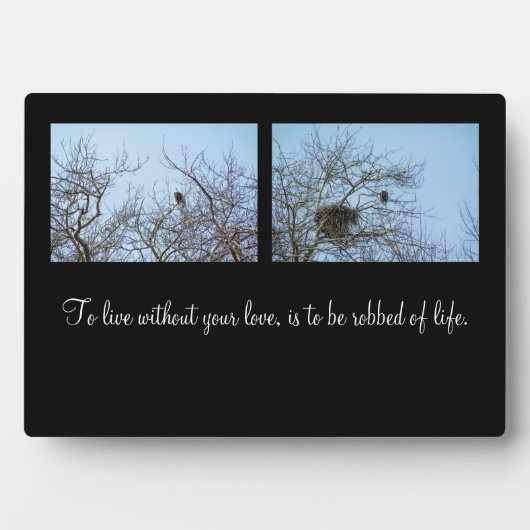 Lebenspartner Fotoplatte (Vorderseite)