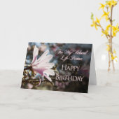 Lebenspartner Geburtstagskarte mit Magnolia Karte (Gelbe Blume)