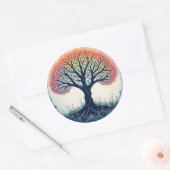 LEBENSPEICHER RUNDER AUFKLEBER (Umschlag)