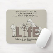 Lebensperspektive Mousepad (Mit Mouse)