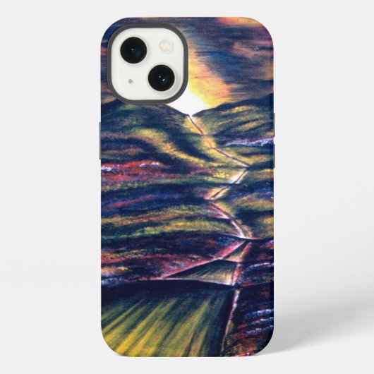 Lebenspfad iPhone Hülle (Rückseite)