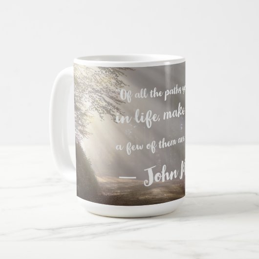 Lebenspfade Kaffeetasse (Vorderseite Links)