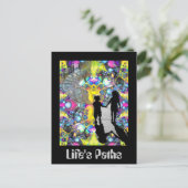 Lebenspfade Postkarte (Stehend Vorderseite)