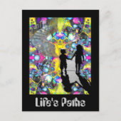 Lebenspfade Postkarte (Vorderseite)