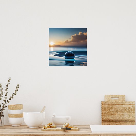 Lebensquelle Poster (Küche)