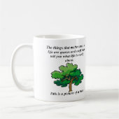 Lebensquotes Funny Mug oder Travel Mug Kaffeetasse (Links)