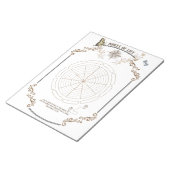 Lebensrad für persönliches Wachstum Notizblock (angewinkelt)