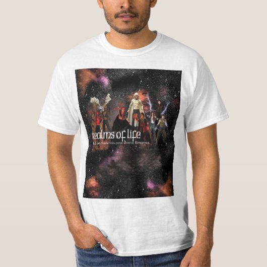 Lebensrealms T-Shirt (Vorderseite)