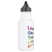 Lebensregeln Trinkflasche (Links)