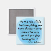 "LEBENSREGELUNG" MAGNET (Vorderseite/Rückseite)