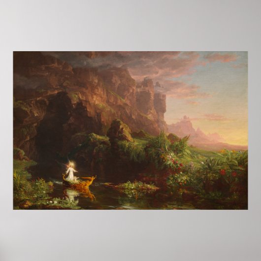 Lebensreise: Kindheit - Thomas Cole Poster (Vorne)