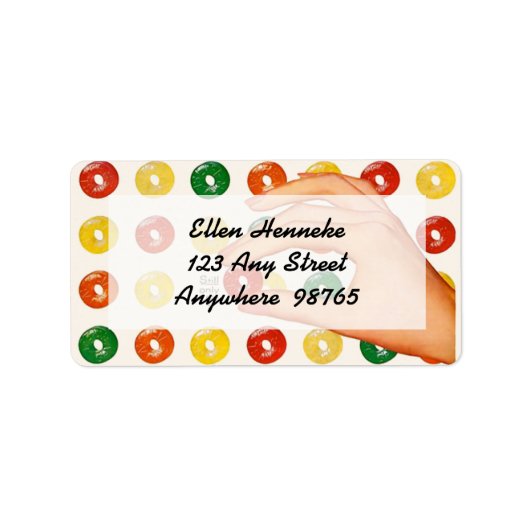 Lebensretter Adressaufkleber (Vorne)