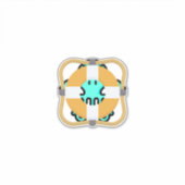 Lebensretter Aufkleber (Vorderseite)