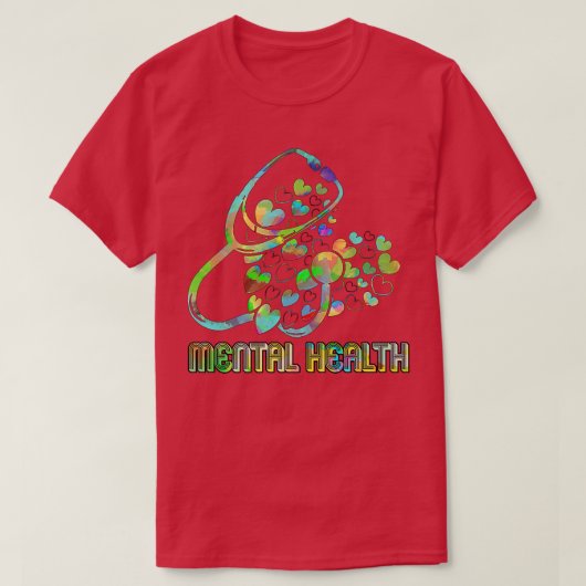 Lebensretter für Krankenpflegemittel Mental für di T-Shirt (Design vorne)