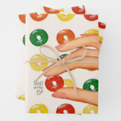 Lebensretter Geschenkpapier Set (Beispiel)