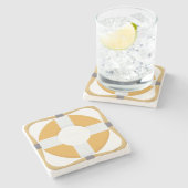 Lebensretter Steinuntersetzer (Seitenansicht)