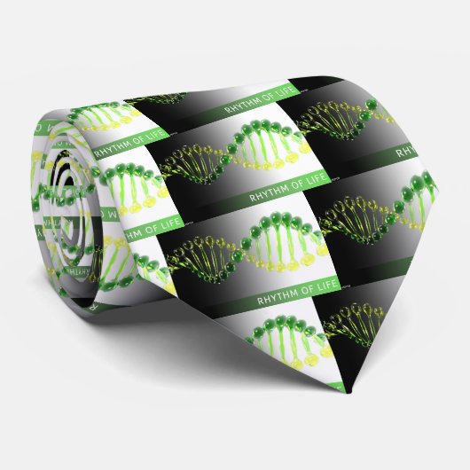 Lebensrhythmus Krawatte (Gerollt)