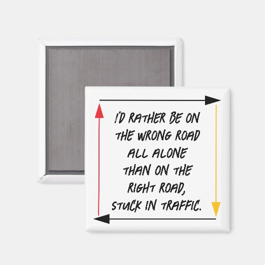 Lebensrichtungen Magnet (Vorderseite/Rückseite)