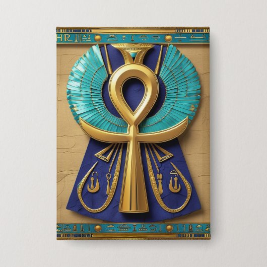 Lebensschlüssel Button (Vorderseite)