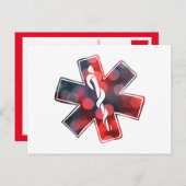 Lebensstar Postkarte (Vorne/Hinten)